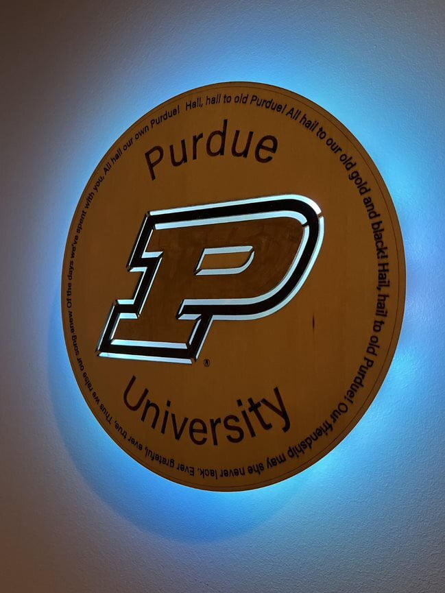 10" Purdue LED Sign 10" Purdue LED Sign